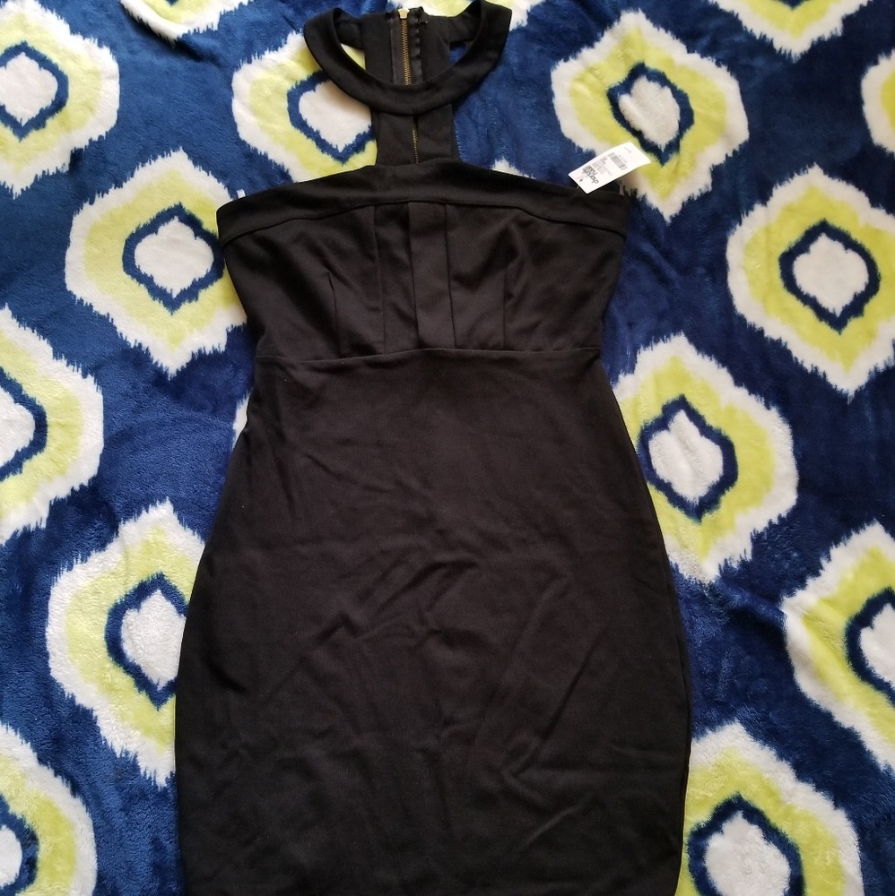 High neck Bodycon Dress